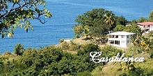 Casablanca, oceanfront villa, mid west coast of Dominica