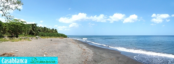 Macoucherie Beach looking south