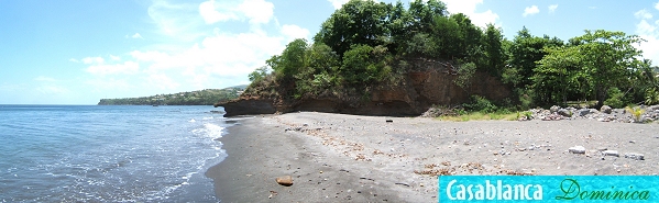 Macoucherie Beach looking north