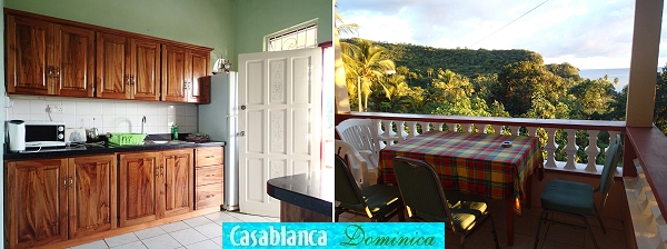 Casablanca - kitchen + balcony view south