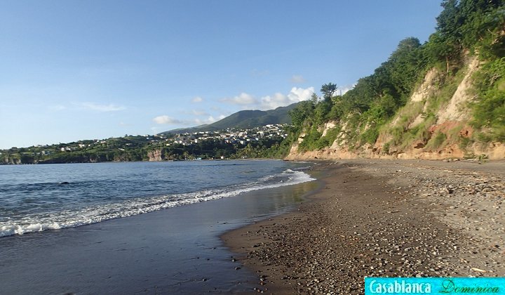 new beach immediately below Casablanca